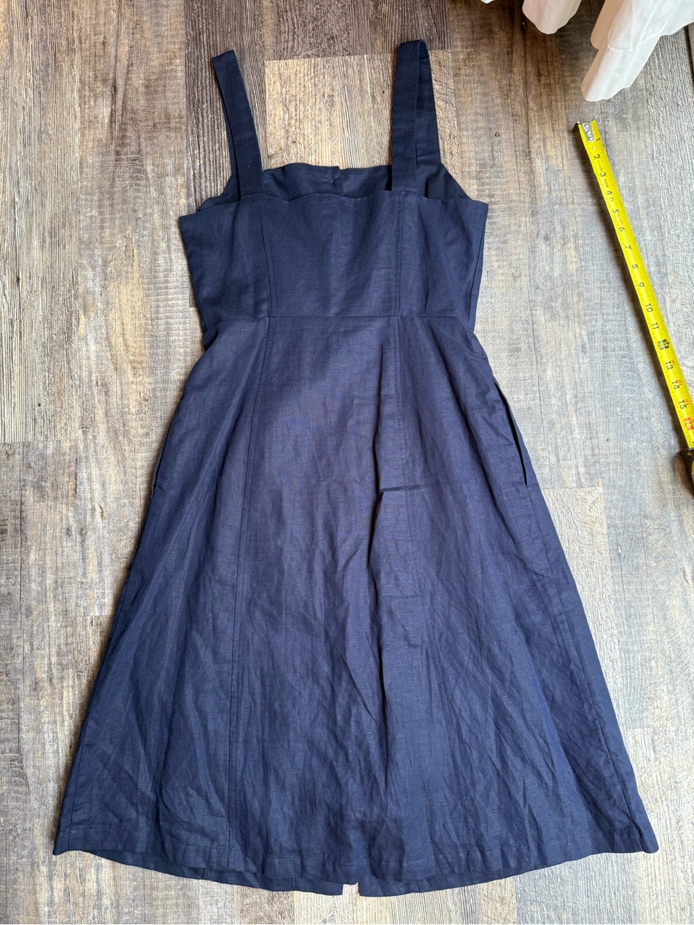 GAP Navy Button-Front Sundress - Picture 5 of 5